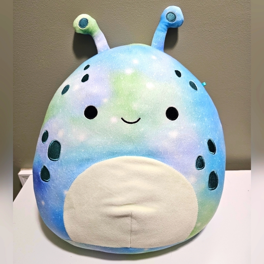 NWOT Squishmallow Zinx Blue Alien 14 inch